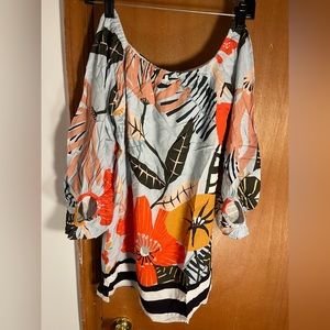 FARM RIO ANTHROPOLOGIE MINI DRESS